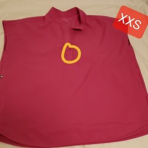 Used figs Rafaela  scrub Top, XXS,Electric orchid ( has a small black pen stain)